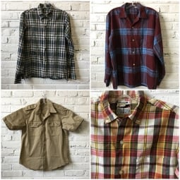1940s-1960s Mens Shirts AVAILABLE IN THE WAREHOUSE ONLY